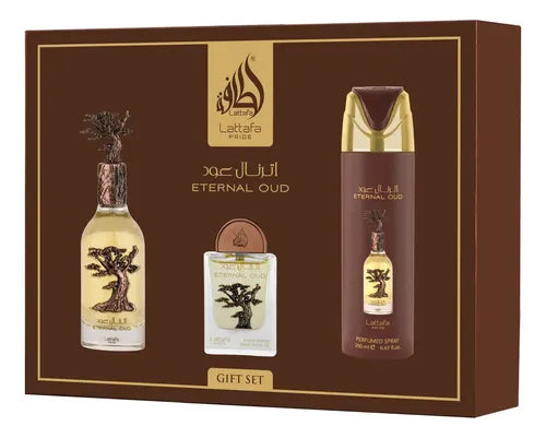 LATTAFA ETERNAL OUD KIT - 3 UNIDADES