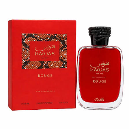 AL RASASI HAWAS FOR HER ROUGE EDP 100ML