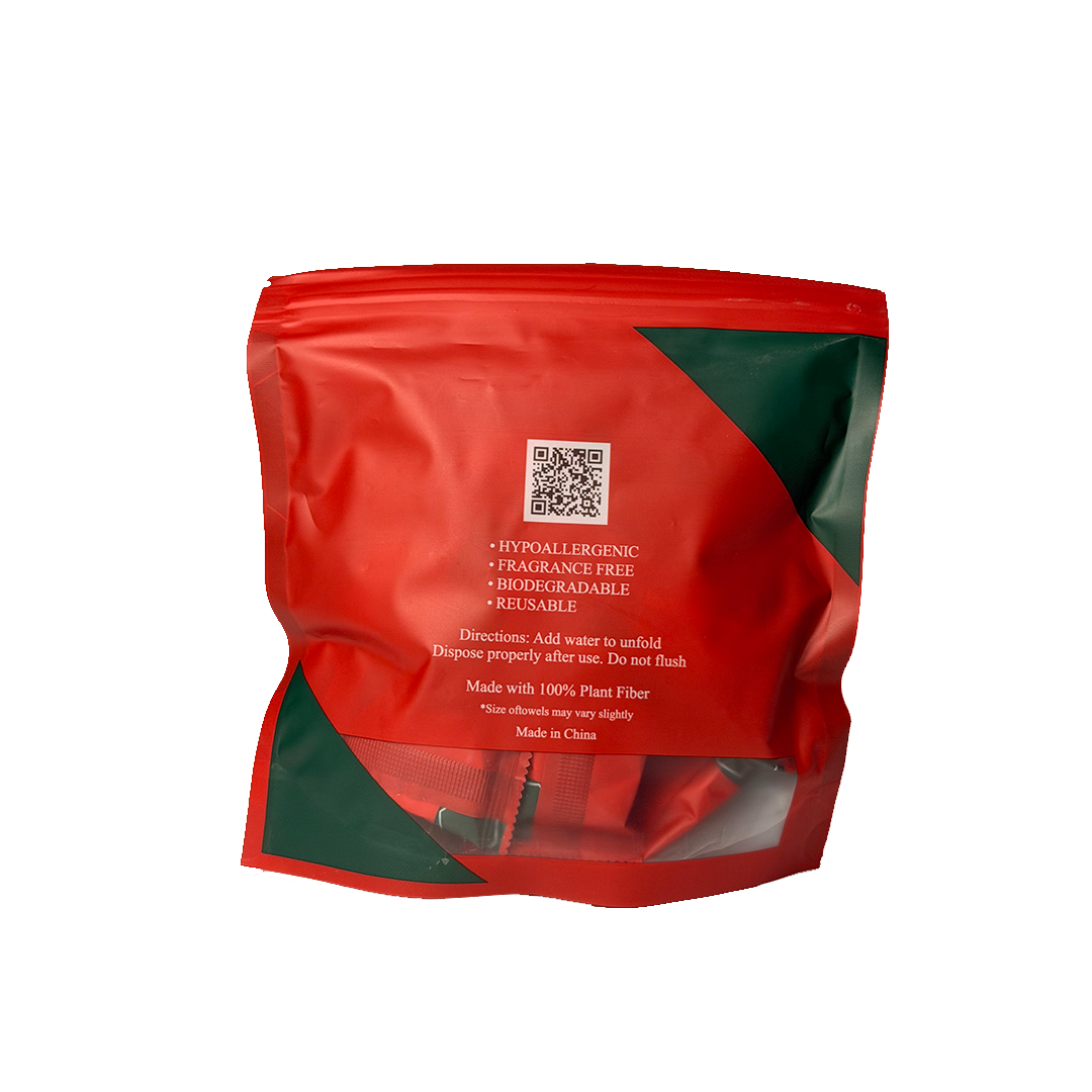 UR-LIFESTAR PREMIUM COMPRESSED TOWEL PACOTE 20PCS 20X20CM