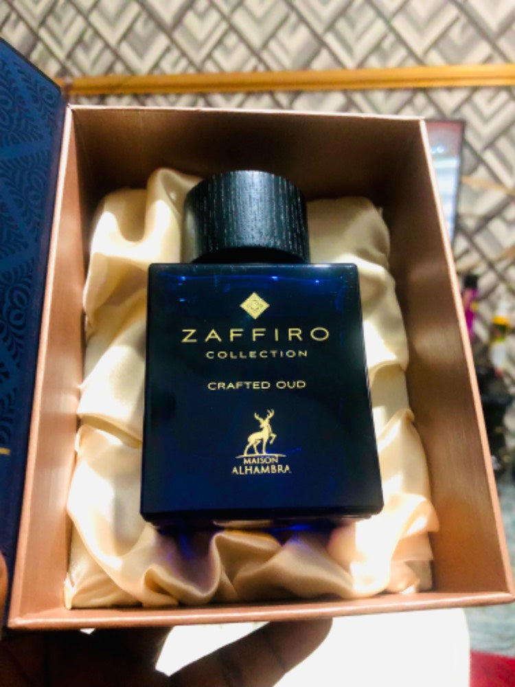 MAISON AL HAMBRA ZAFFIRO CRAFTED OUD EDP 100ML