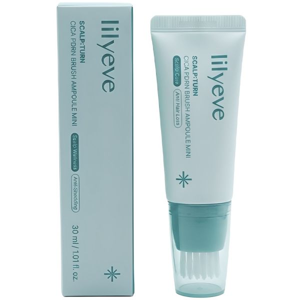 LILYEVE SCALP TURN CICA PDRN BRUSH AMPOULE MINI 30 ML