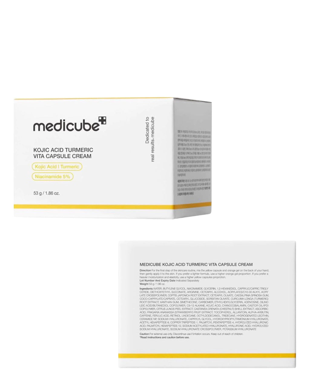 MEDICUBE KOJIC ACID TURMERIC VITA CAPSULE CREAM 53G