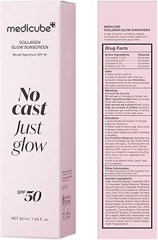 MEDICUBE NO CAST JUST DEW COLLAGEN GLOW SUNSCREEN SPF 50+