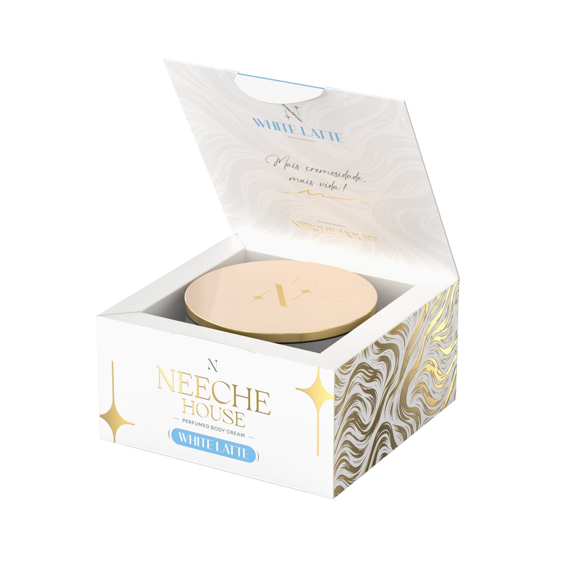 NEECHE HOUSE HIDRATANTE CORPORAL WHITE LATTE 200ML