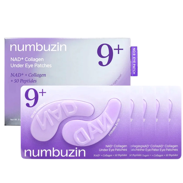 NUMBUZIN NAD + COLLAGEN UNDER EYE PATCHES  50 PEPTIDES