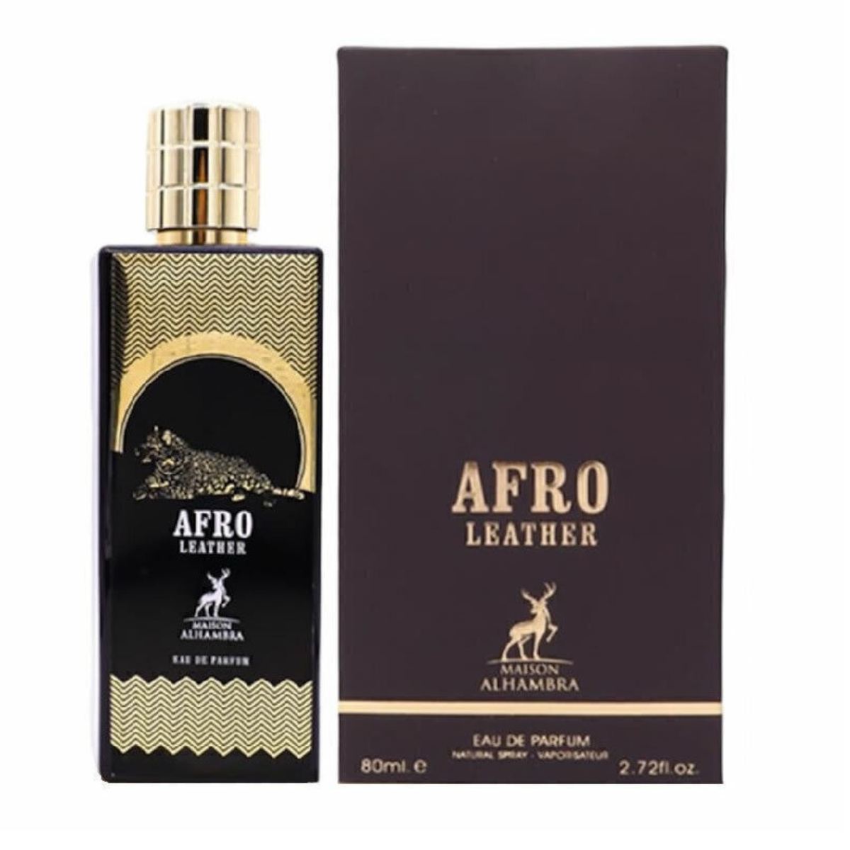 MAISON ALHAMBRA AFRO LEATHER EDP 100ML