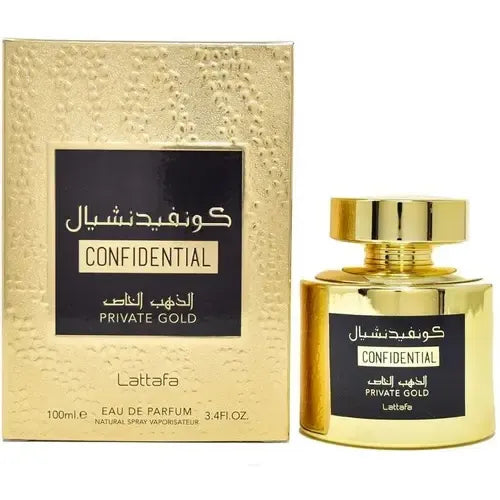 LATTAFA CONFIDENTIAL GOLD EDP 100ML