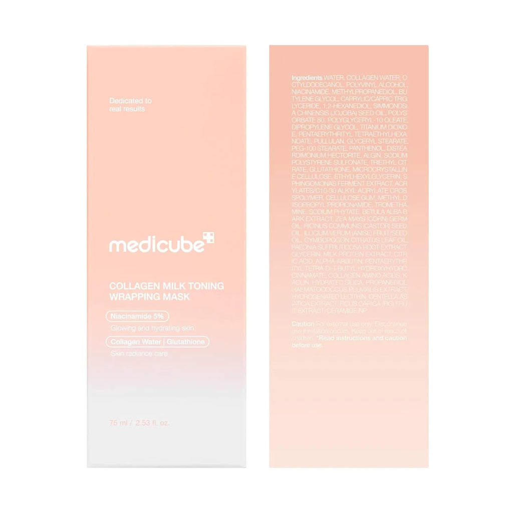 Medicube Collagen Milk Toning Wrapping Mask 75ml
