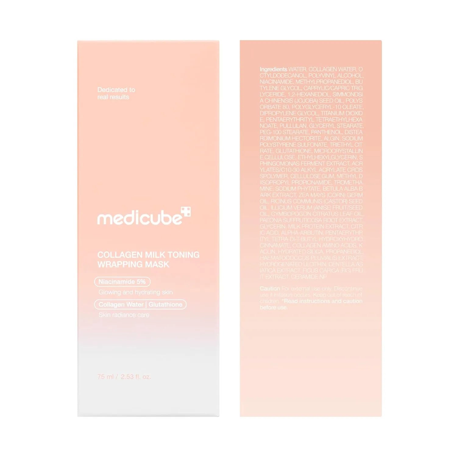 Medicube Collagen Milk Toning Wrapping Mask 75ml