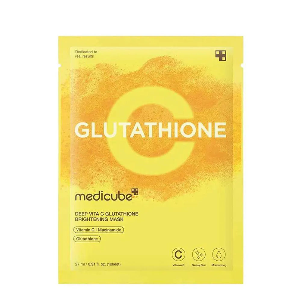 Medicube Deep Vitamina C Glutathione CBrightening Mask 27ml