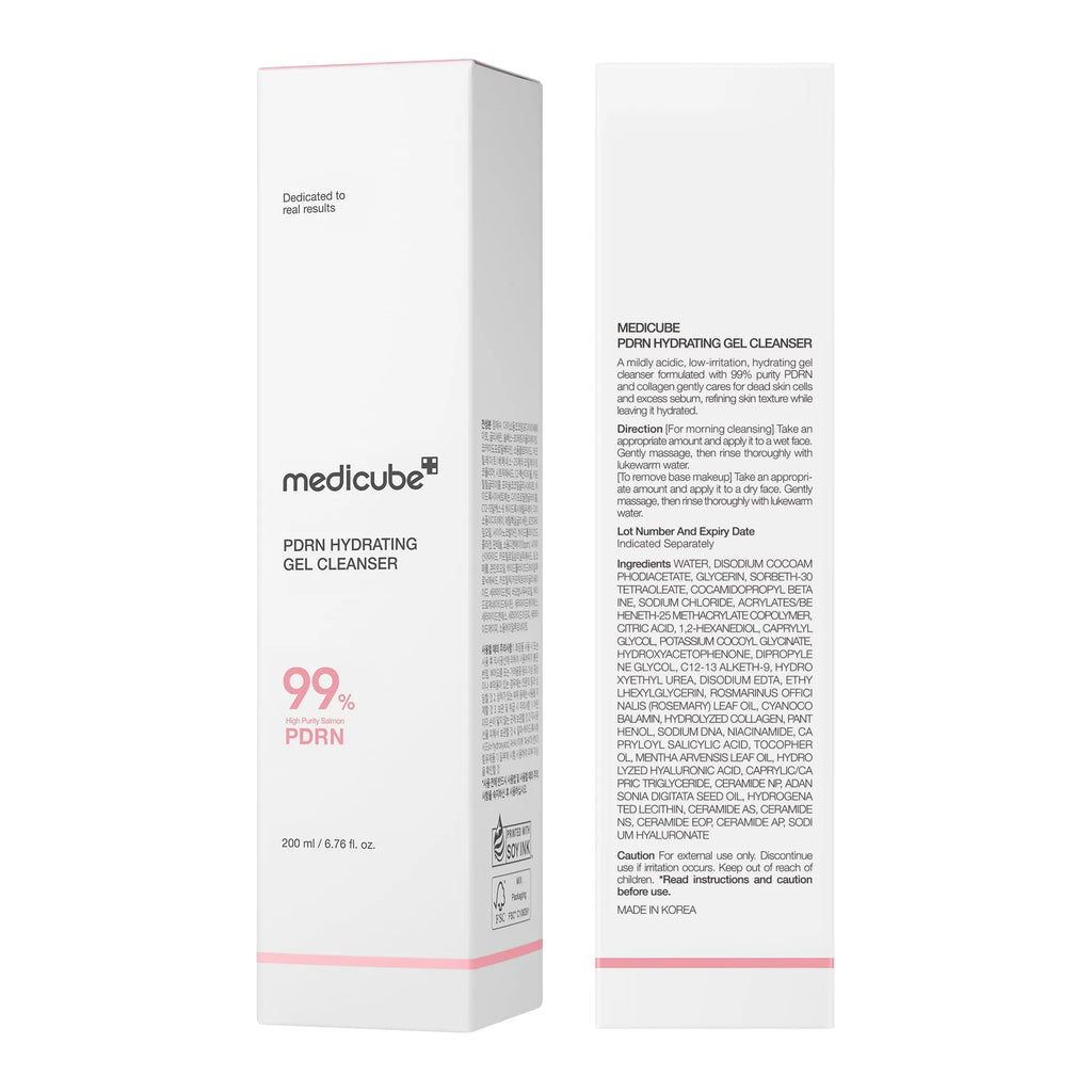 Medicube PDRN Hydrating Gel Cleanser 99% 200ml