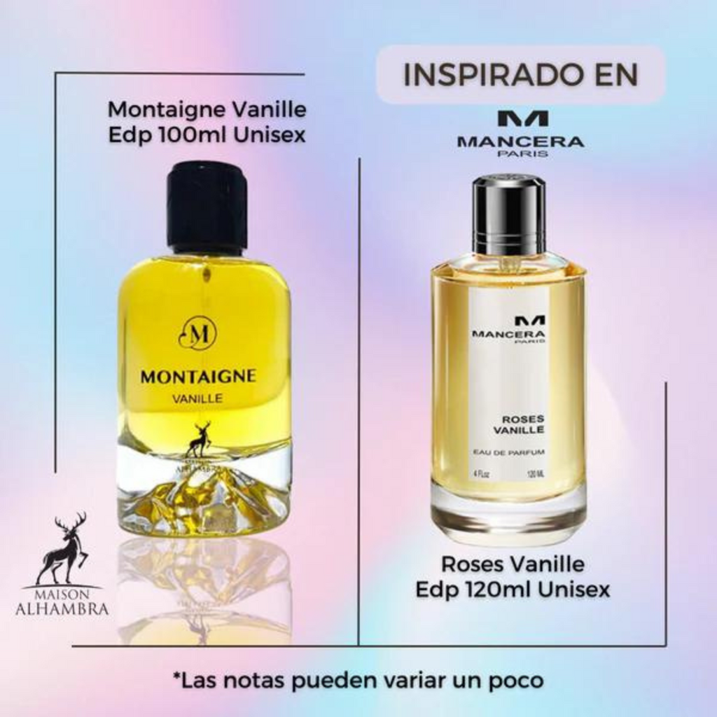 MAISON ALHAMBRA MONTAIGNE VANILLE EDP 100ML