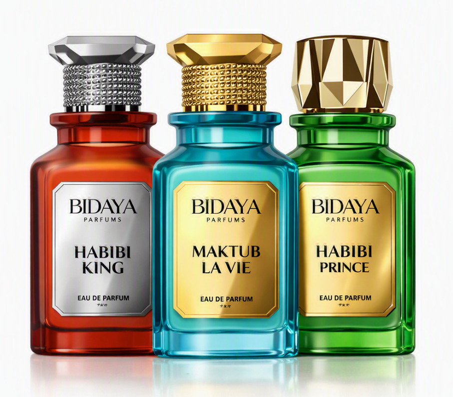 COMBO BIDAYA 100ML (HABIBI KINBG | MAKTUB LA VIE | HABIBI PRINCE)