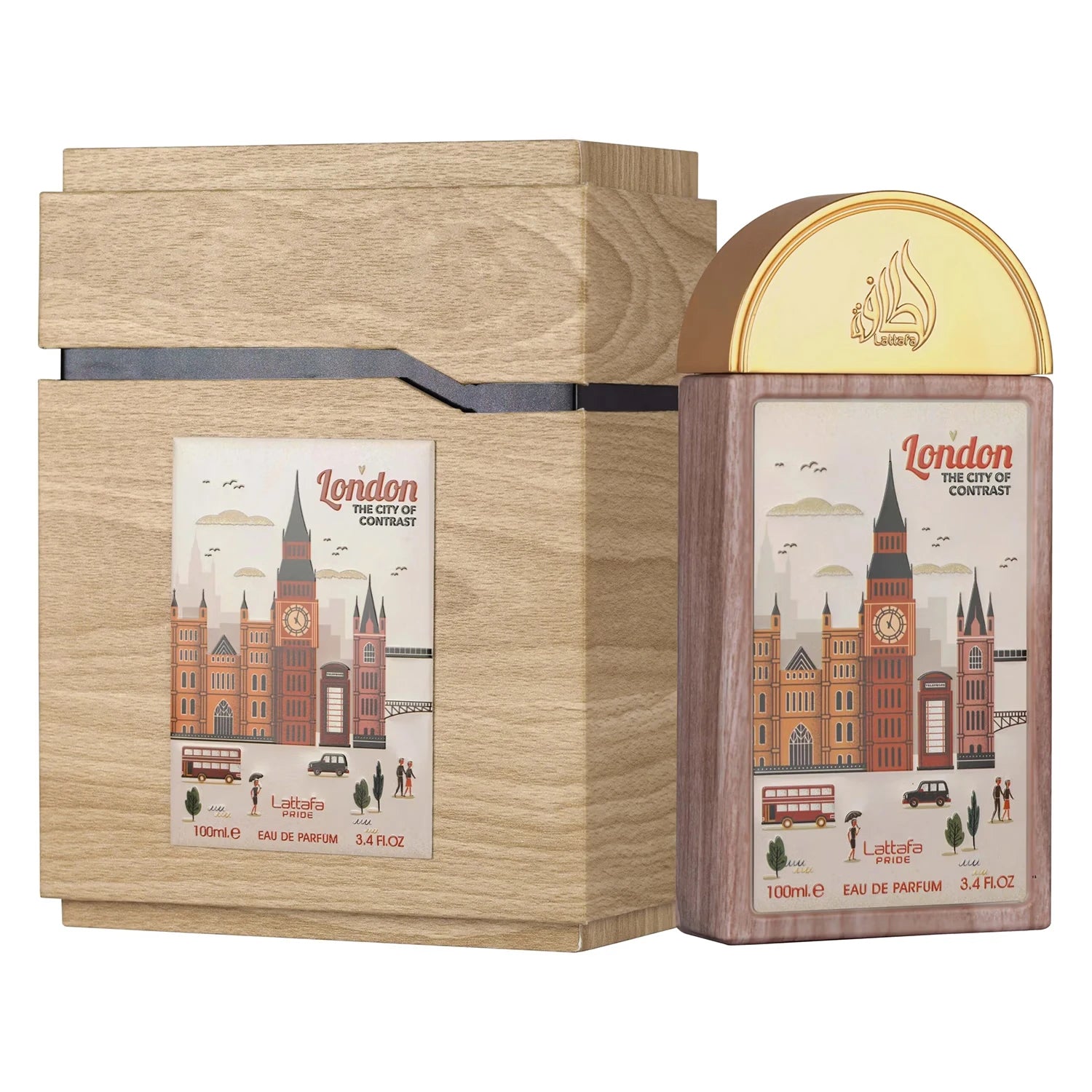LATTAFA  PRIDE LONDON THE CITY OF CONTRAST  EDP 100ML