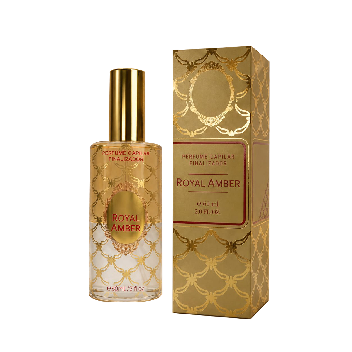 ISABELLE LA BELLE PERFUME CAPILAR ROYAL AMBER 60ML
