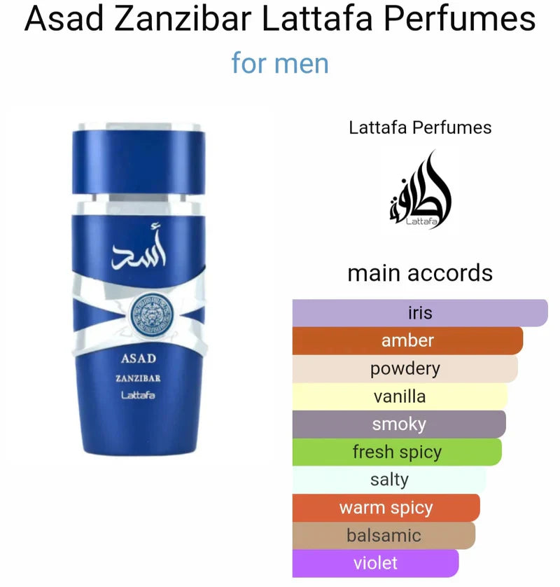 LATTAFA ASAD ZANZIBAR EDP 100ML