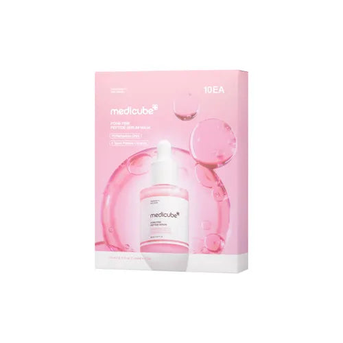 MEDICUBE PDRN PINK PEPTIDE SERUM MASK X10 UN